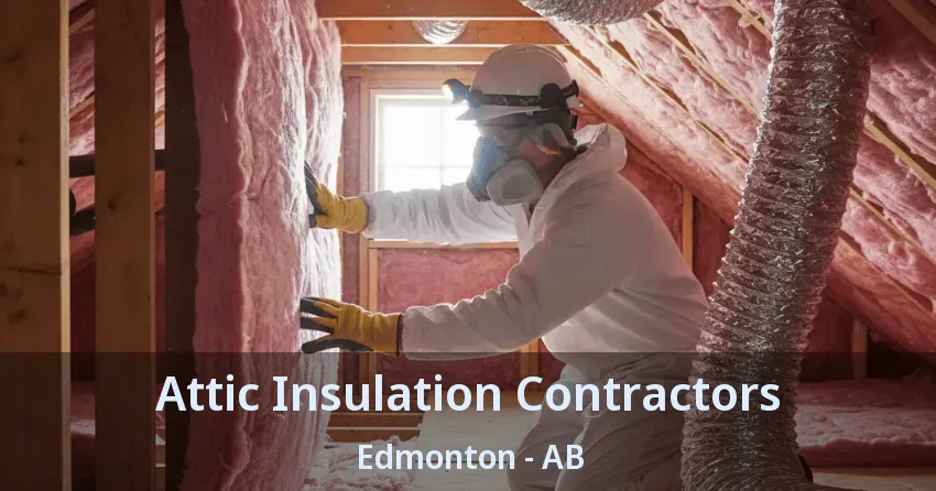 Attic Insulation Contractors Edmonton - AB Attic Insulation Contractors Edmonton - AB