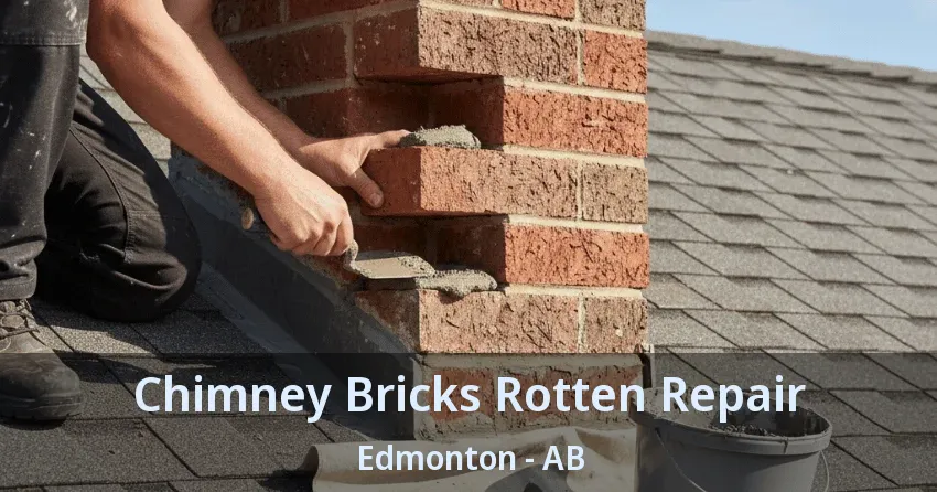 Chimney Bricks Rotten Repair Edmonton - AB Chimney Bricks Rotten Repair Edmonton - AB