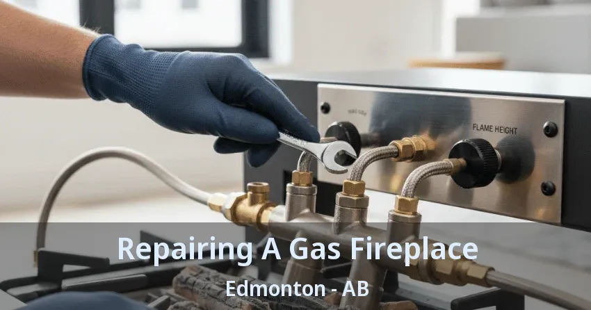 Repairing A Gas Fireplace Edmonton - AB Repairing A Gas Fireplace Edmonton - AB