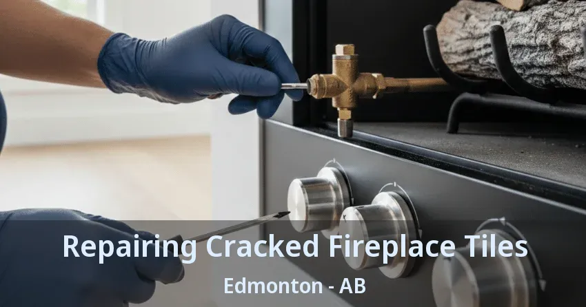 Repairing Cracked Fireplace Tiles Edmonton - AB Repairing Cracked Fireplace Tiles Edmonton - AB