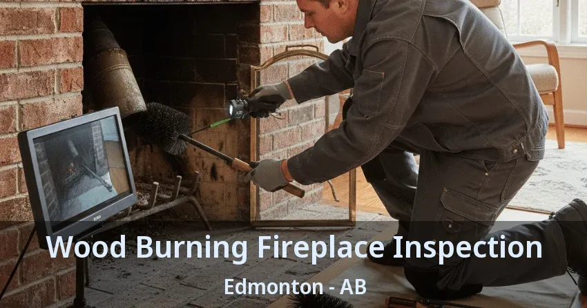 Wood Burning Fireplace Inspection Edmonton - AB Wood Burning Fireplace Inspection Edmonton - AB